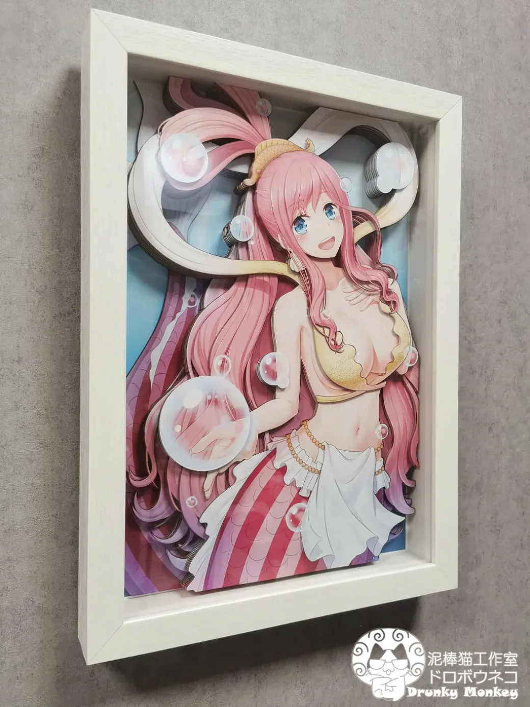 DSMG-002 Detachable Shirahoshi 3D Decorative Painting - ONE PIECE - Dorobou Neko Studio