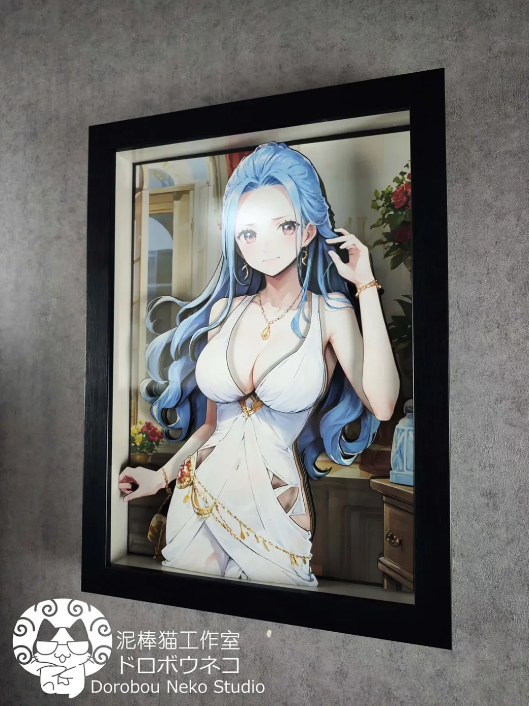 DSMG-022 Nefeltari Vivi 3D Decoration Painting - ONE PIECE - Dorobou Neko Studio