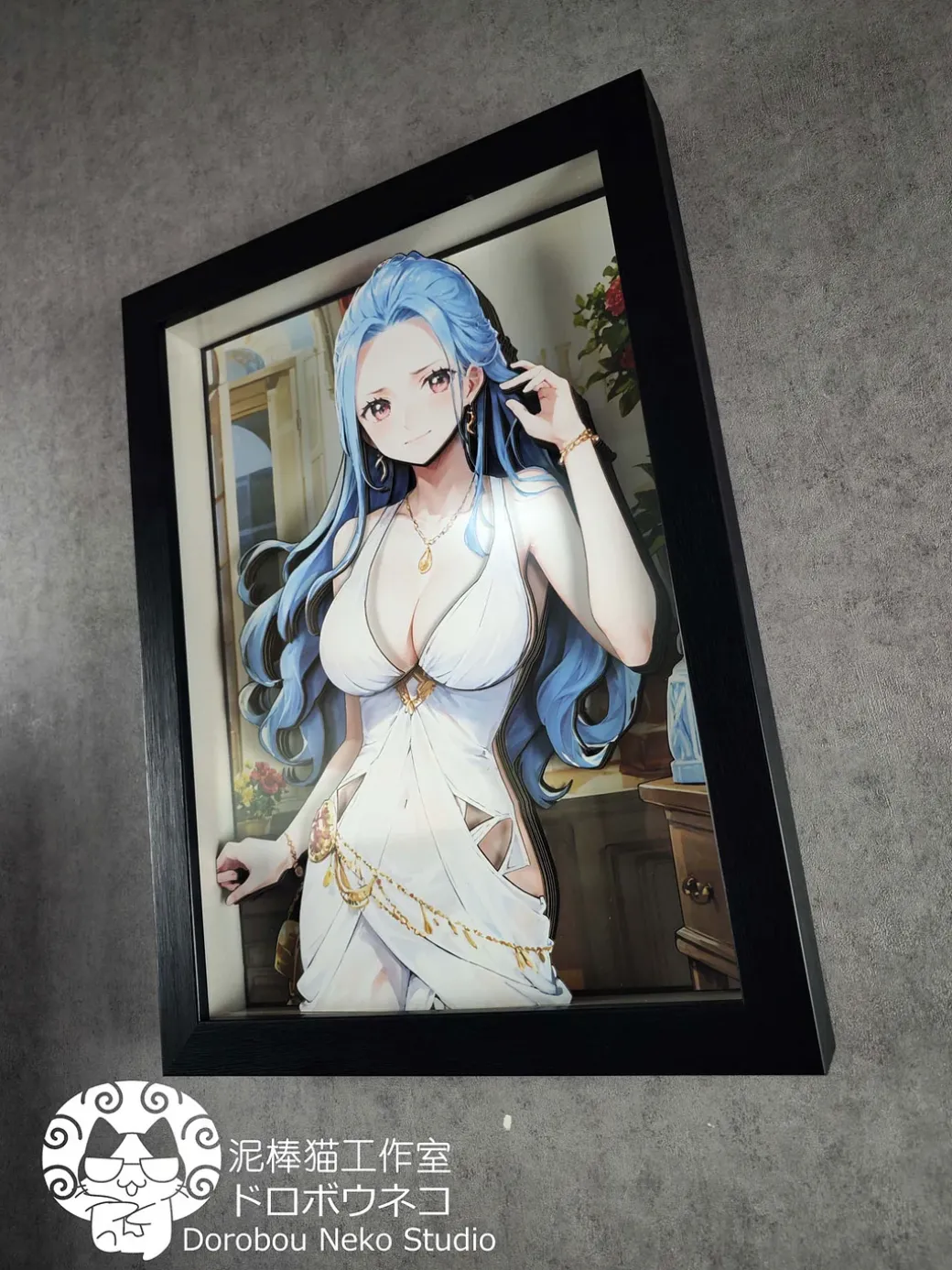 DSMG-022 Nefeltari Vivi 3D Decoration Painting - ONE PIECE - Dorobou Neko Studio