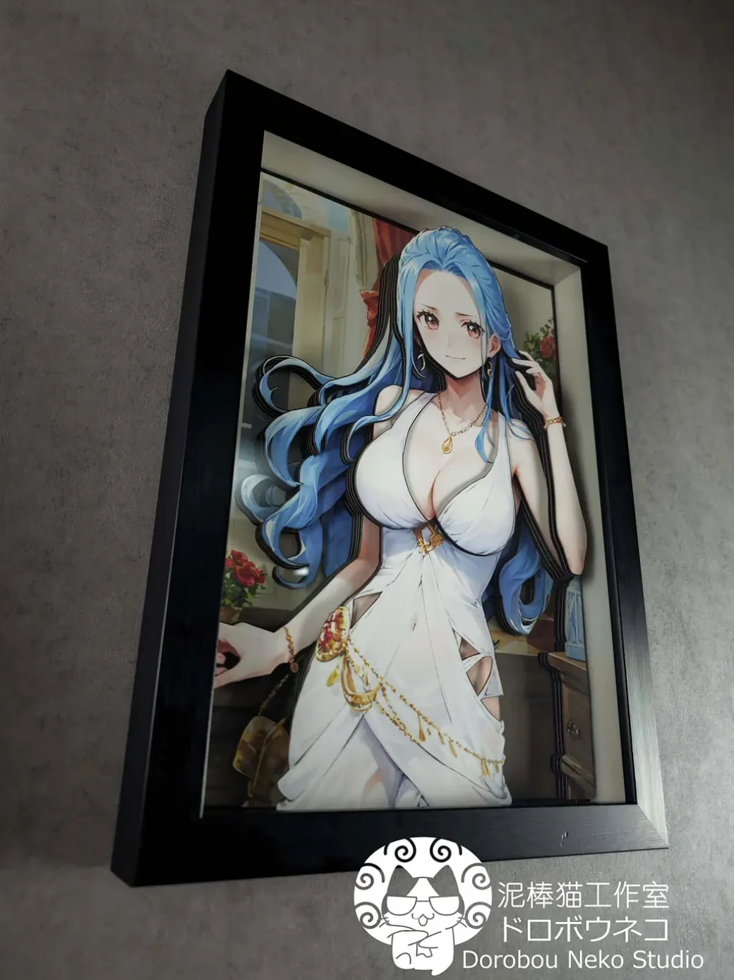 DSMG-022 Nefeltari Vivi 3D Decoration Painting - ONE PIECE - Dorobou Neko Studio