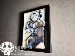 DSRL-005 Eula Lawrence Decoration Painting - Genshin Impact - Dorobou Neko Studio