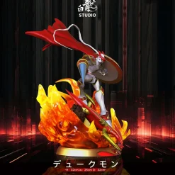 Dukemon with LED - Digimon Resin Statue - BaiLong Studio
