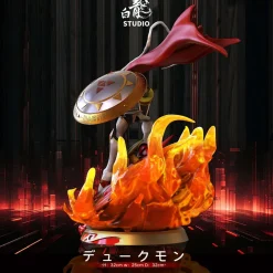 Dukemon with LED - Digimon Resin Statue - BaiLong Studio