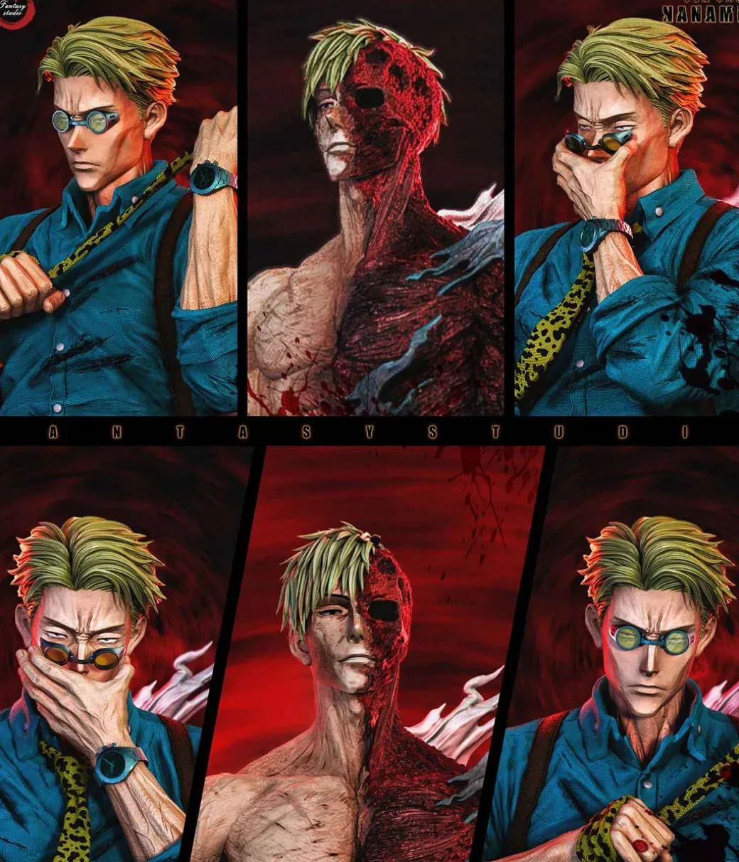 Dying Kento Nanami - Jujutsu Kaisen Resin Statue - Fantasy Studios