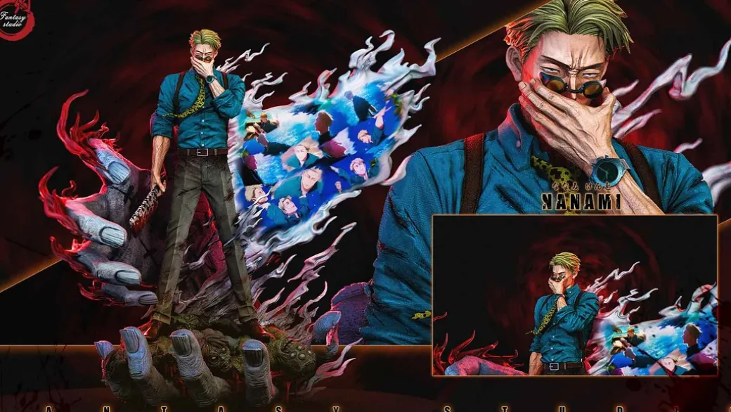 Dying Kento Nanami - Jujutsu Kaisen Resin Statue - Fantasy Studios