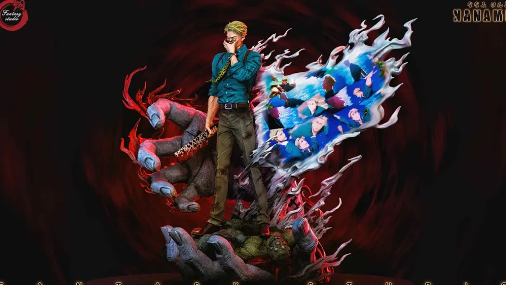 Dying Kento Nanami - Jujutsu Kaisen Resin Statue - Fantasy Studios