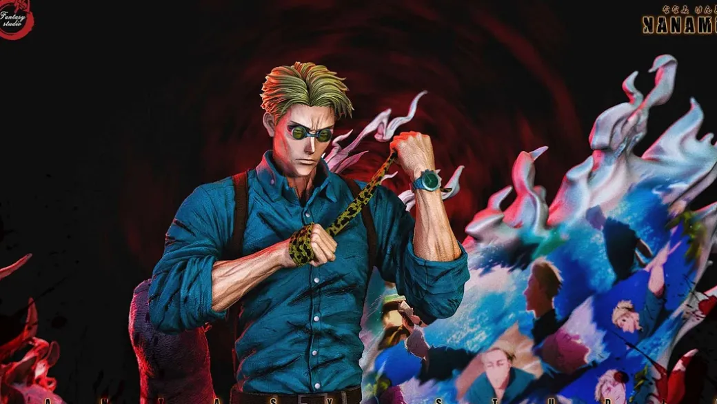 Dying Kento Nanami - Jujutsu Kaisen Resin Statue - Fantasy Studios
