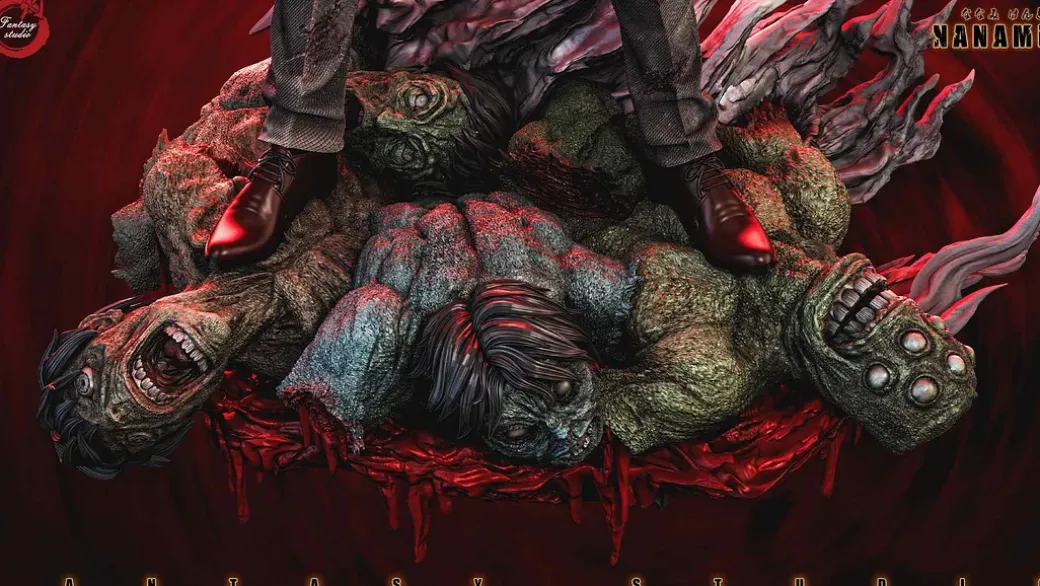 Dying Kento Nanami - Jujutsu Kaisen Resin Statue - Fantasy Studios