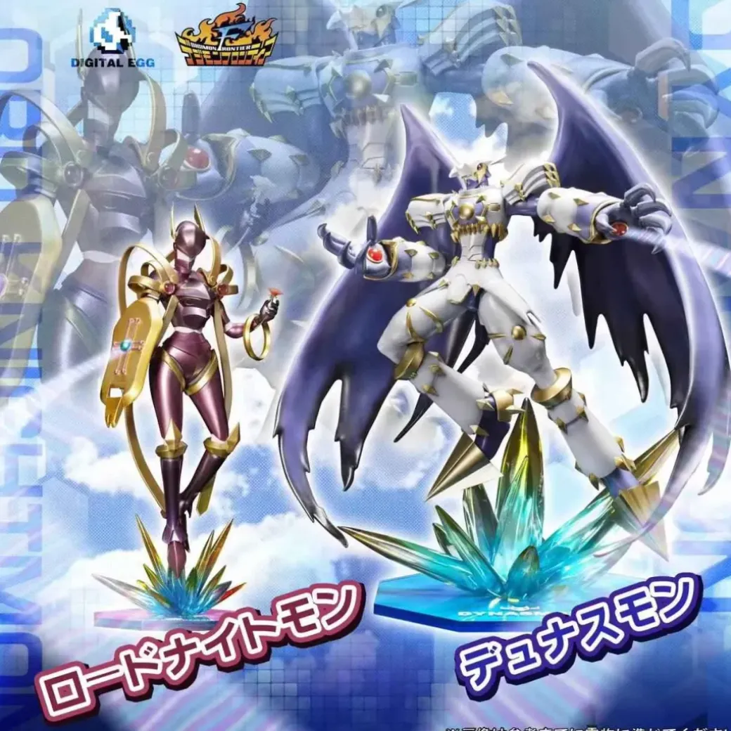 Dynasmon & Lord Knightmon - Digimon Resin Statue - DE Studio