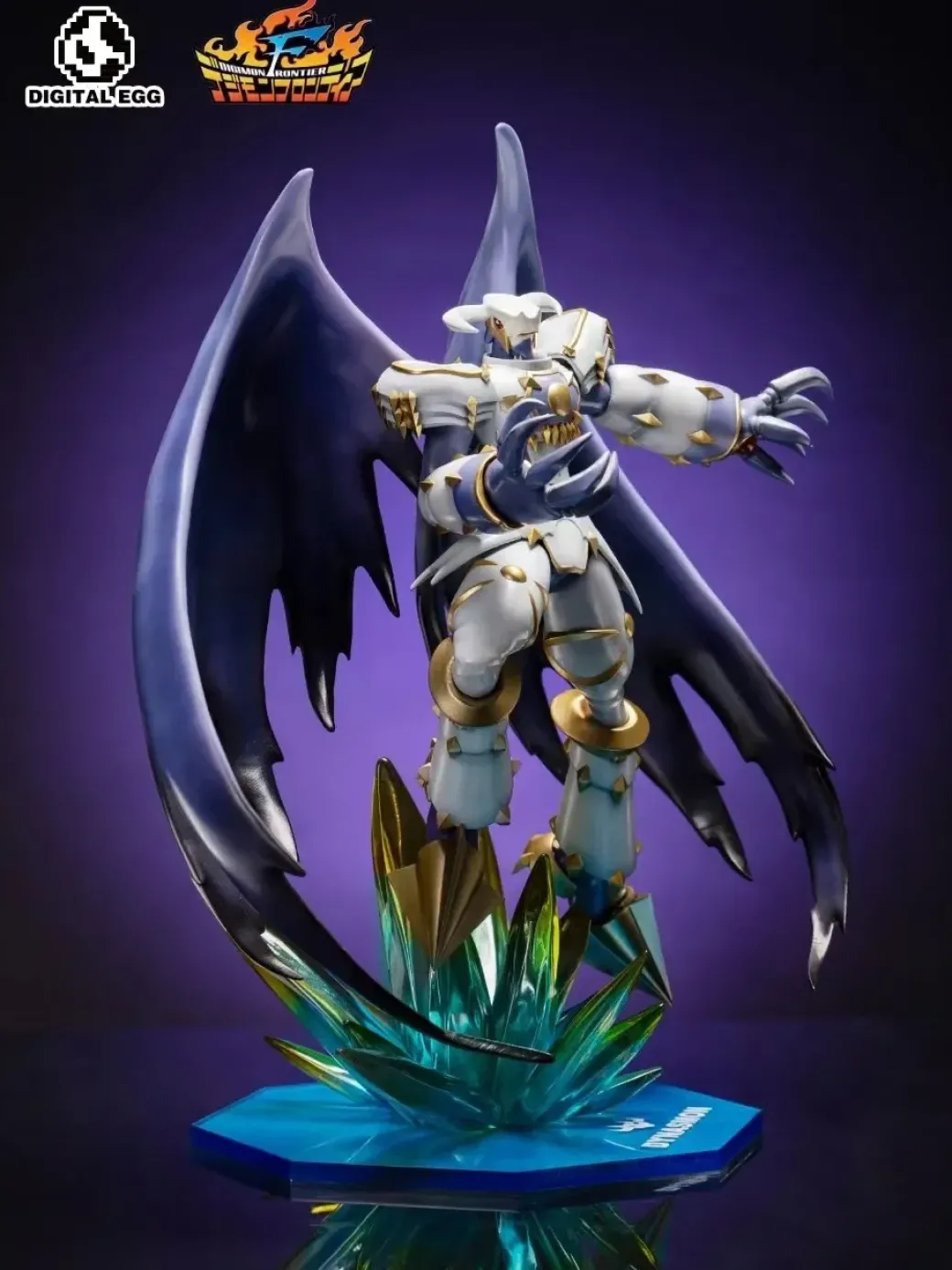 Dynasmon & Lord Knightmon - Digimon Resin Statue - DE Studio