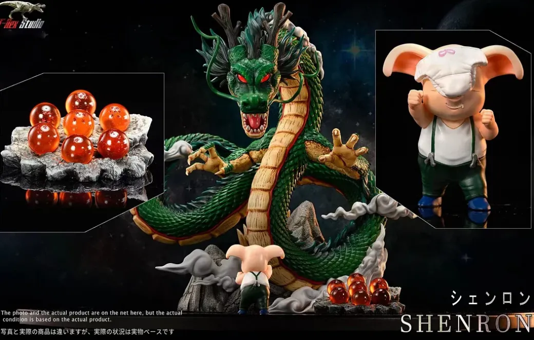 Earth Shenron with LED - Dragon Ball Resin Statue - T-Rex Studios