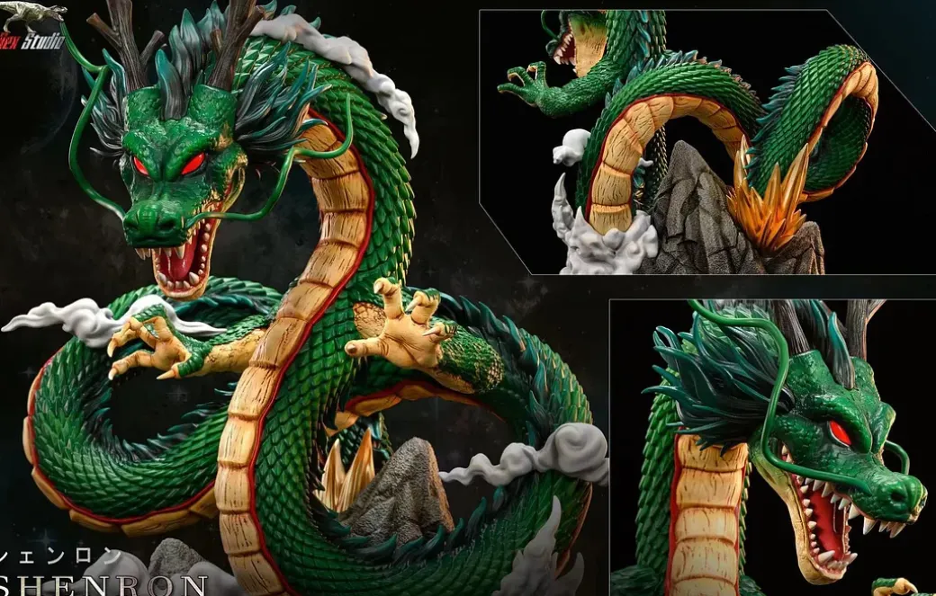 Earth Shenron with LED - Dragon Ball Resin Statue - T-Rex Studios