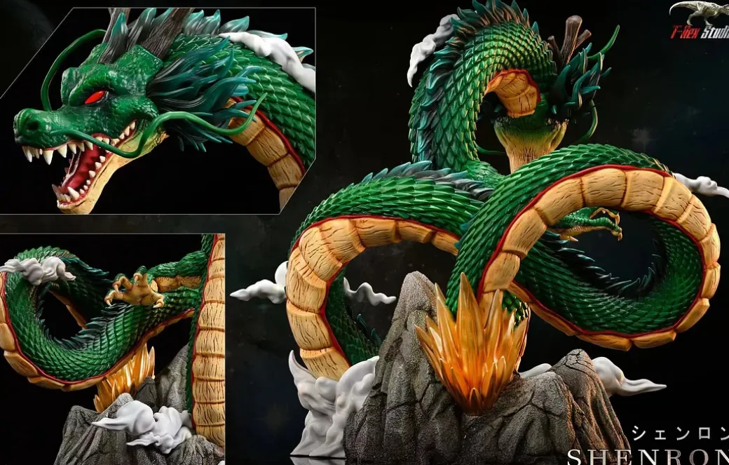 Earth Shenron with LED - Dragon Ball Resin Statue - T-Rex Studios