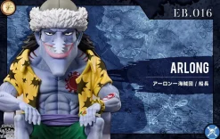 East Blue Saga Series 016 Arlong & 017 Hatchan & 018 Kuroobi & 019 Chew - ONE PIECE Statue - YZ Studios