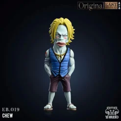 East Blue Saga Series 016 Arlong & 017 Hatchan & 018 Kuroobi & 019 Chew - ONE PIECE Statue - YZ Studios