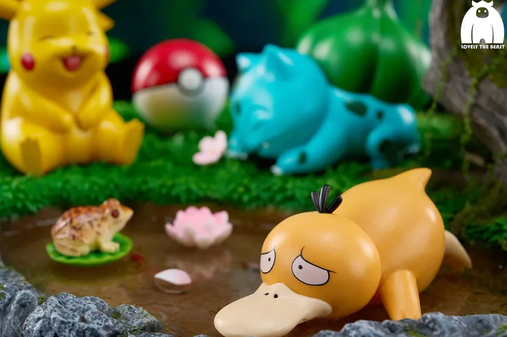 Ecology Scene - Pokemon Resin Statue - Little Monster Studio