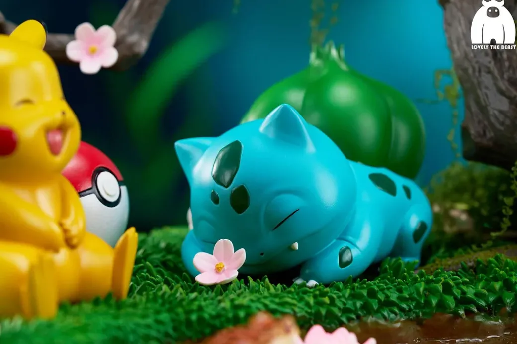 Ecology Scene - Pokemon Resin Statue - Little Monster Studio