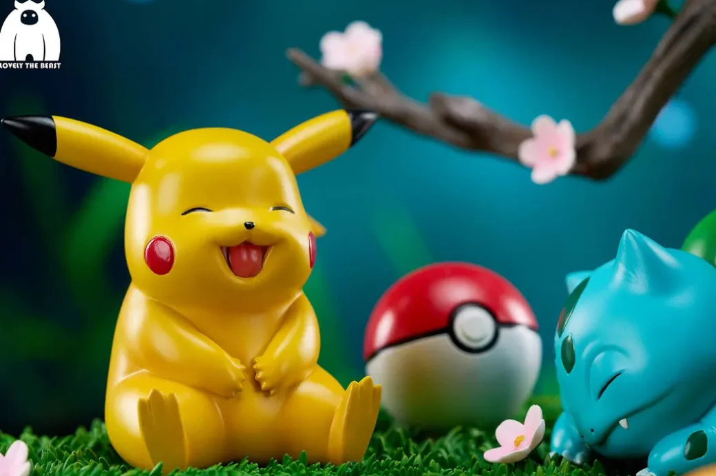 Ecology Scene - Pokemon Resin Statue - Little Monster Studio