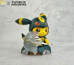 Eevee Cosplay Pikachu Series 005 Umbreon Cosplay Pikachu - Pokemon Resin Statue - IH-Studio