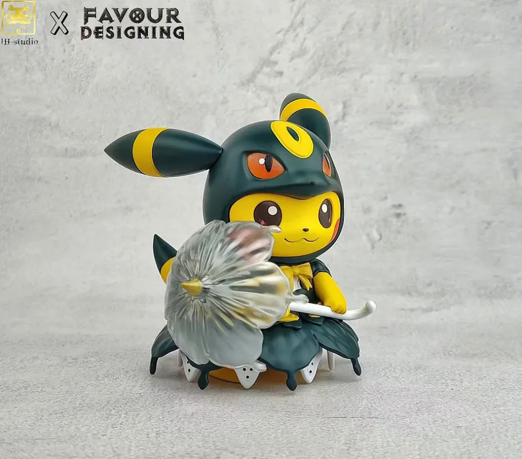 Eevee Cosplay Pikachu Series 005 Umbreon Cosplay Pikachu - Pokemon Resin Statue - IH-Studio