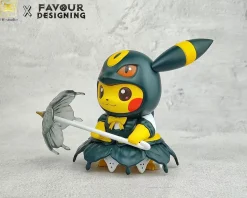 Eevee Cosplay Pikachu Series 005 Umbreon Cosplay Pikachu - Pokemon Resin Statue - IH-Studio