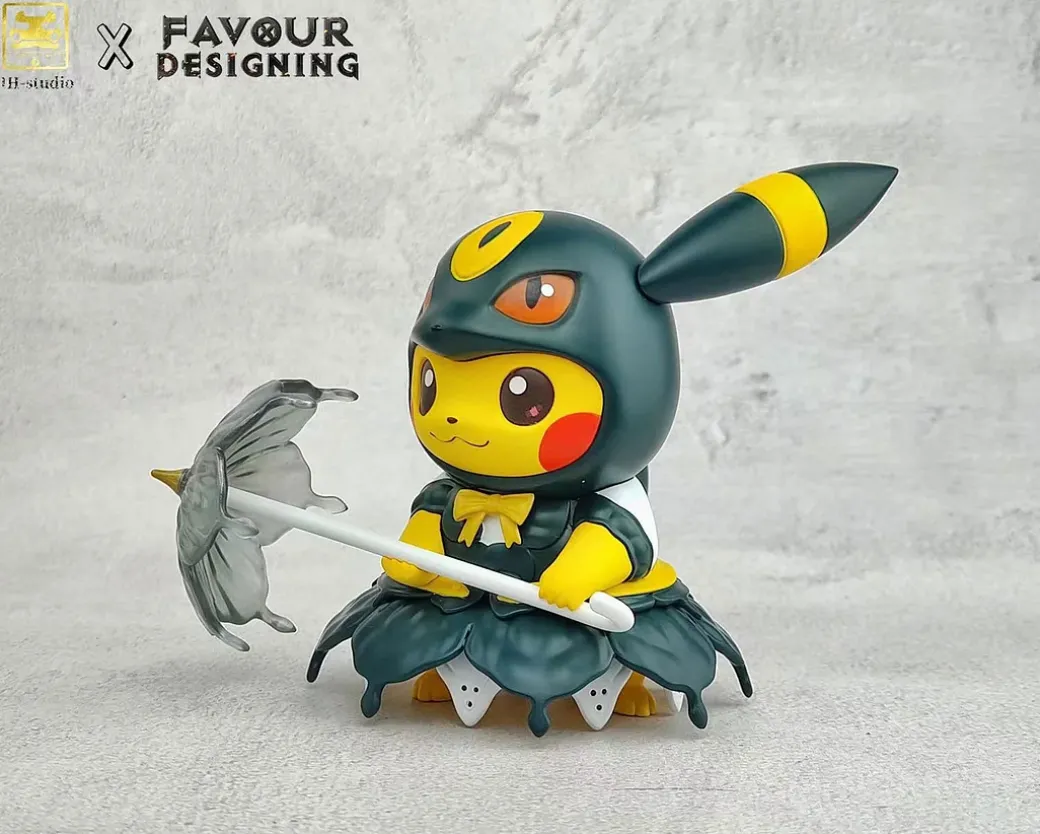 Eevee Cosplay Pikachu Series 005 Umbreon Cosplay Pikachu - Pokemon Resin Statue - IH-Studio