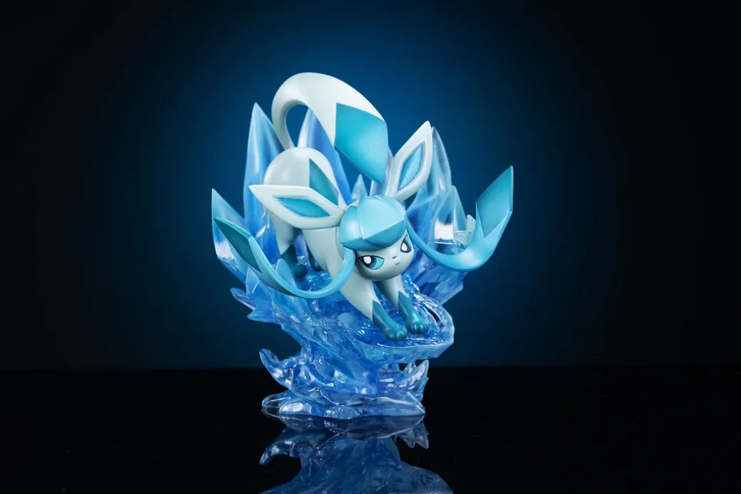 Eevee Family Series 006 Glaceon - Pokemon Resin Statue - Digital Monster Studio