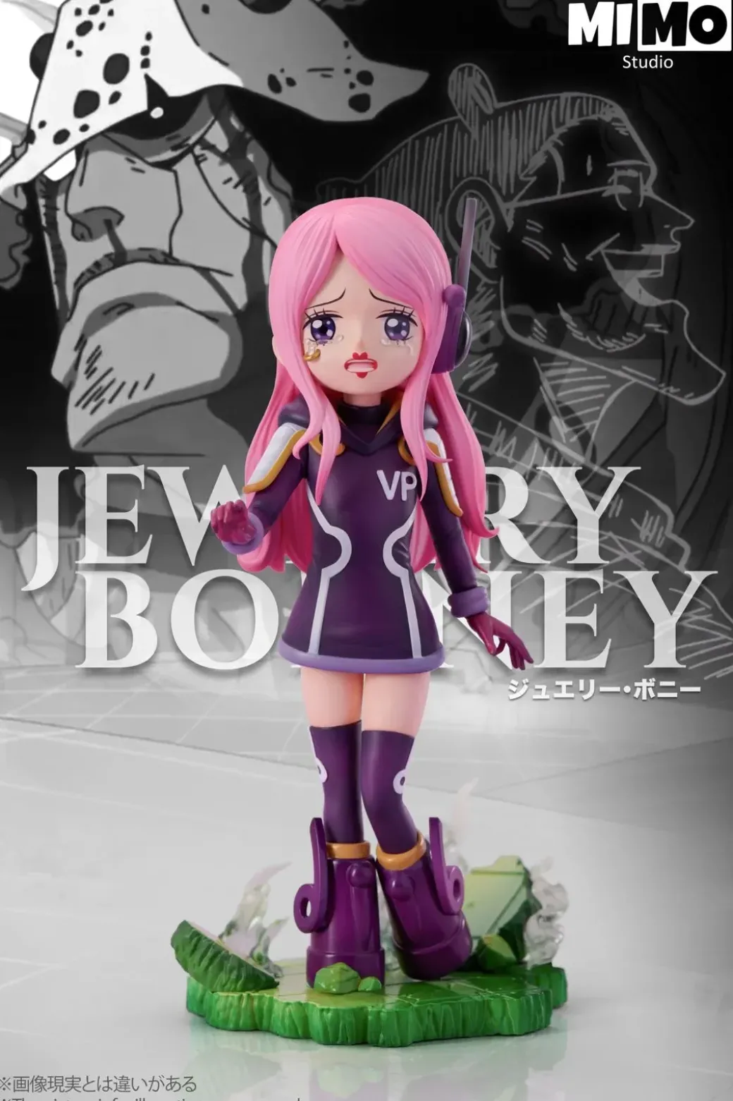 Egghead Arc Childhood Jewelry Bonney - ONE PIECE Resin Statue - Mimo Studio