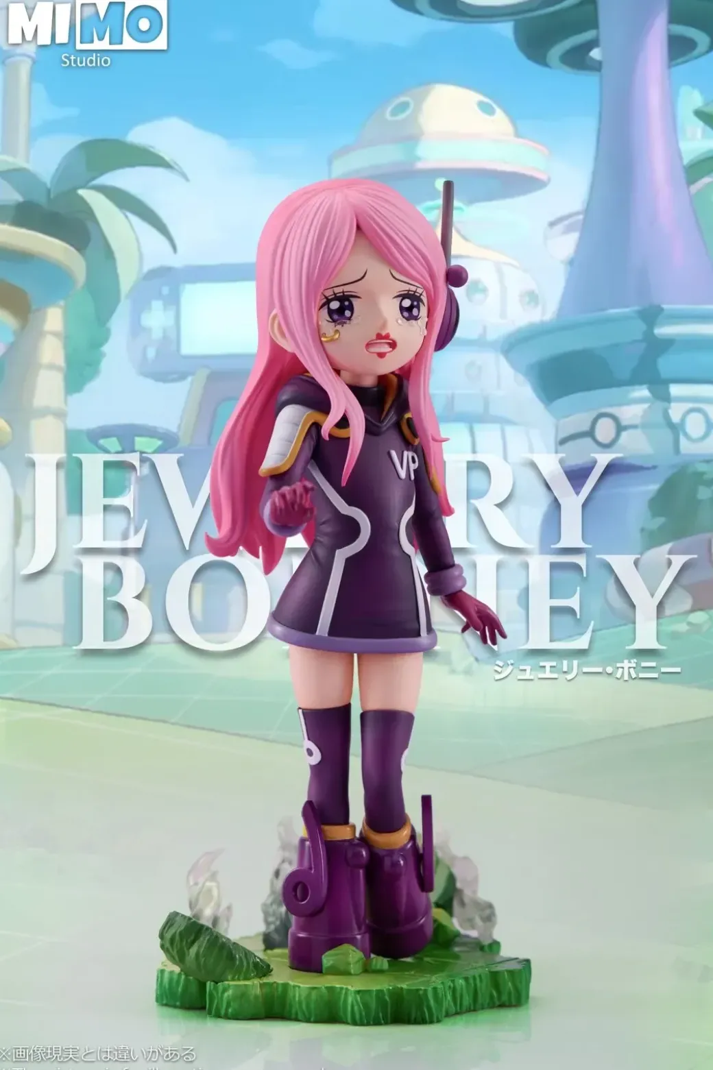 Egghead Arc Childhood Jewelry Bonney - ONE PIECE Resin Statue - Mimo Studio