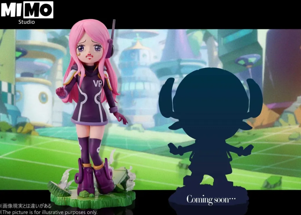 Egghead Arc Childhood Jewelry Bonney - ONE PIECE Resin Statue - Mimo Studio