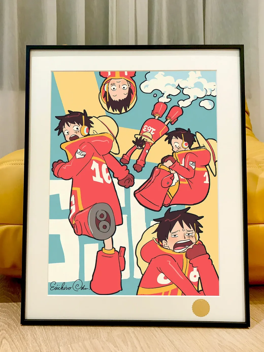 Egghead Arc Monkey D. Luffy Decoration Painting - ONE PIECE - Xingkong Studio