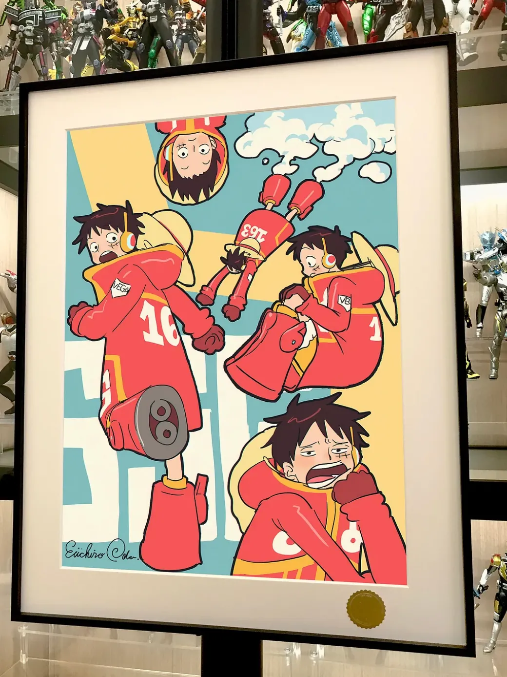 Egghead Arc Monkey D. Luffy Decoration Painting - ONE PIECE - Xingkong Studio