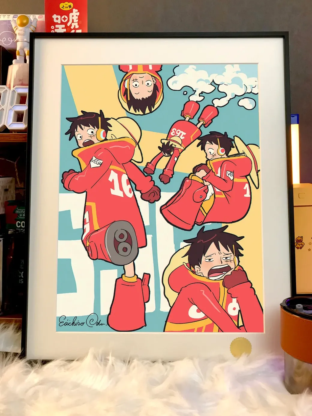 Egghead Arc Monkey D. Luffy Decoration Painting - ONE PIECE - Xingkong Studio
