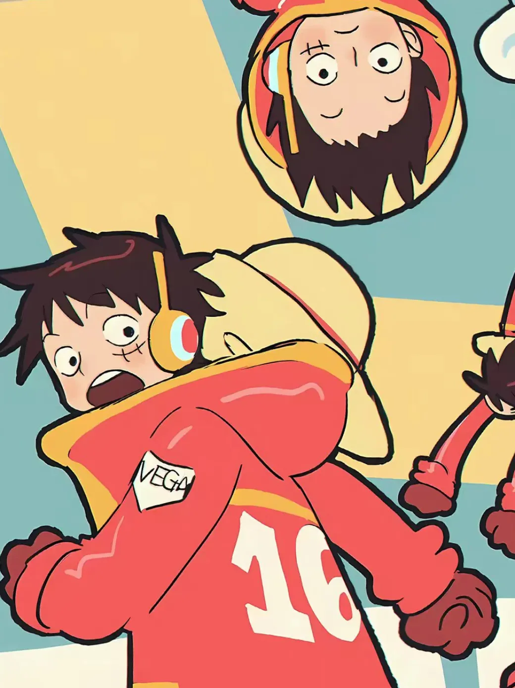 Egghead Arc Monkey D. Luffy Decoration Painting - ONE PIECE - Xingkong Studio