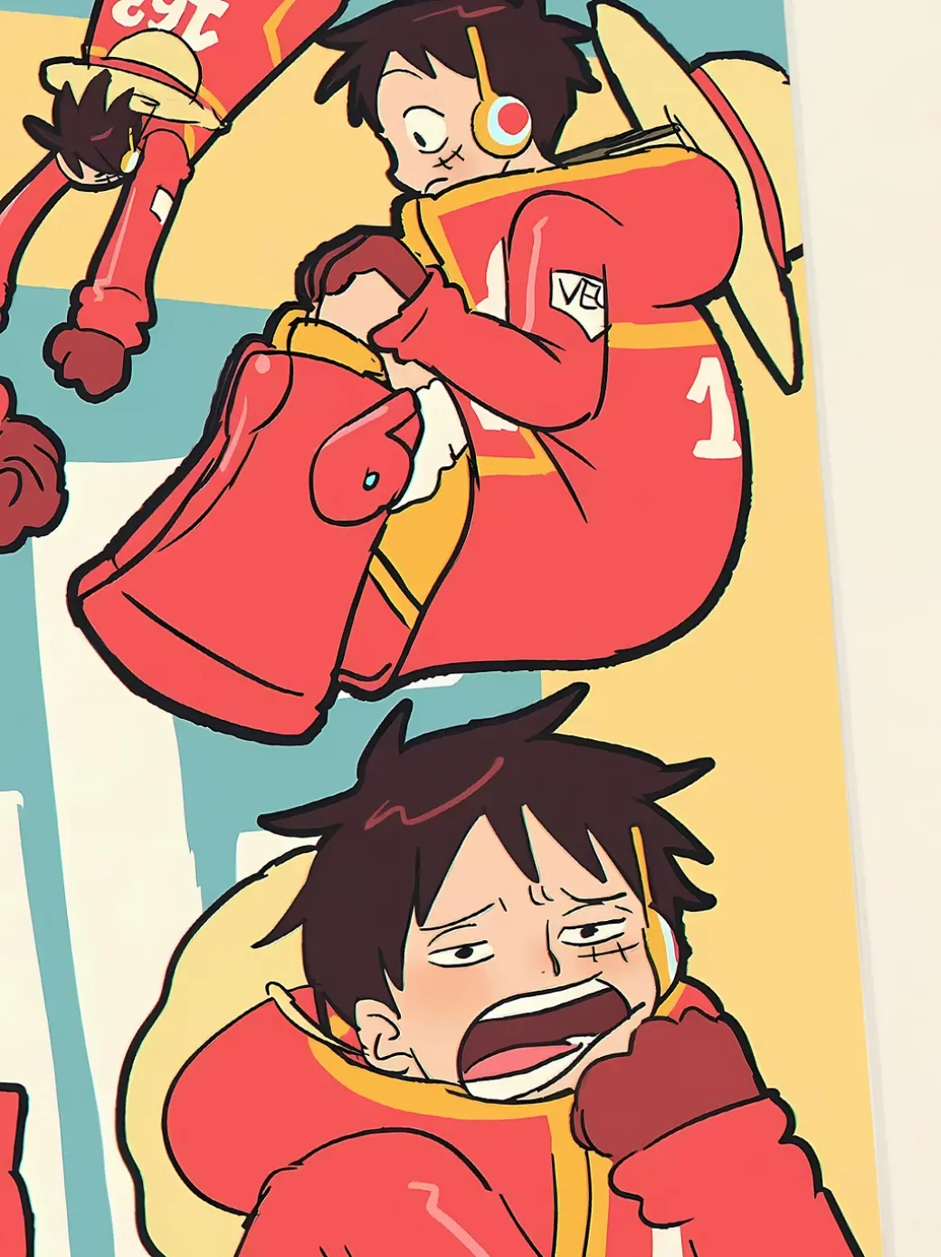 Egghead Arc Monkey D. Luffy Decoration Painting - ONE PIECE - Xingkong Studio