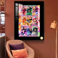 Egghead Arc Straw Hat Crew Decorative Painting - ONE PIECE Decorative Painting - JuZi Studio