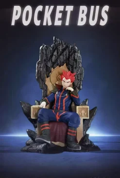 Elite Four Series 001 Lance - Pokemon Resin Statue - Pocket Bus Studio