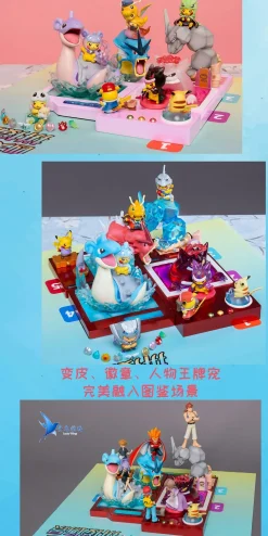 Elite Four Zukan Series The Last - Pokemon Resin Statue - QN Studios