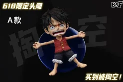 Emptied out & Triedness Monkey D. Luffy - ONE PIECE Resin Statue - BBF Studios