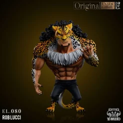 Enies Lobby Arc 080 Beast Mode Rob Lucci - ONE PIECE Statue - YZ Studios