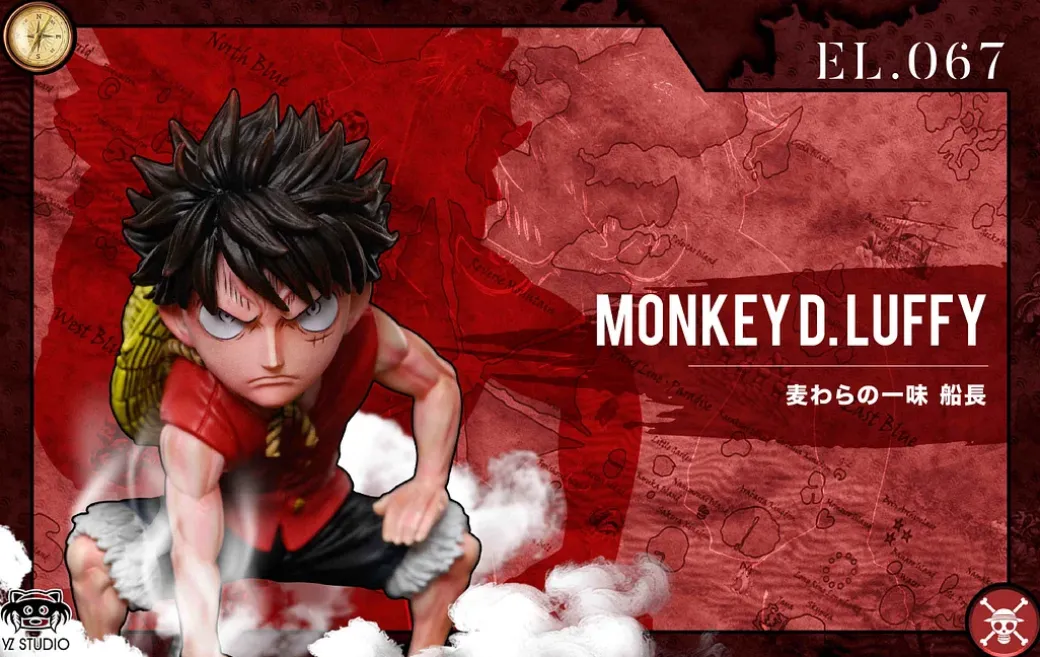 Enies Lobby Arc 067 Gear 2 Monkey D. Luffy - ONE PIECE Statue - YZ Studios