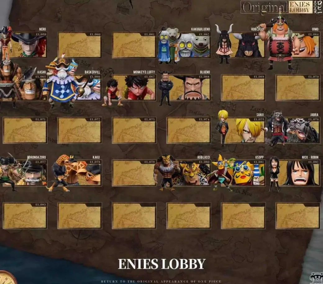 Enies Lobby Arc 063 Masked Rob Lucci - ONE PIECE Statue - YZ Studios