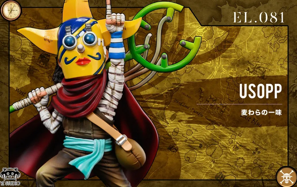 Enies Lobby Arc 081 Sogeking & 082 Crying Nico Robin - ONE PIECE Statue - YZ Studios