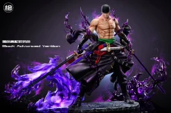 Enma Befall Roronoa Zoro with LED - ONE PIECE Resin Statue - T-H Studios