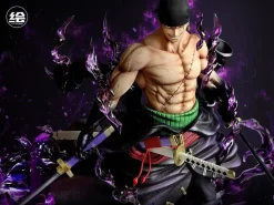 Enma Befall Roronoa Zoro with LED - ONE PIECE Resin Statue - T-H Studios
