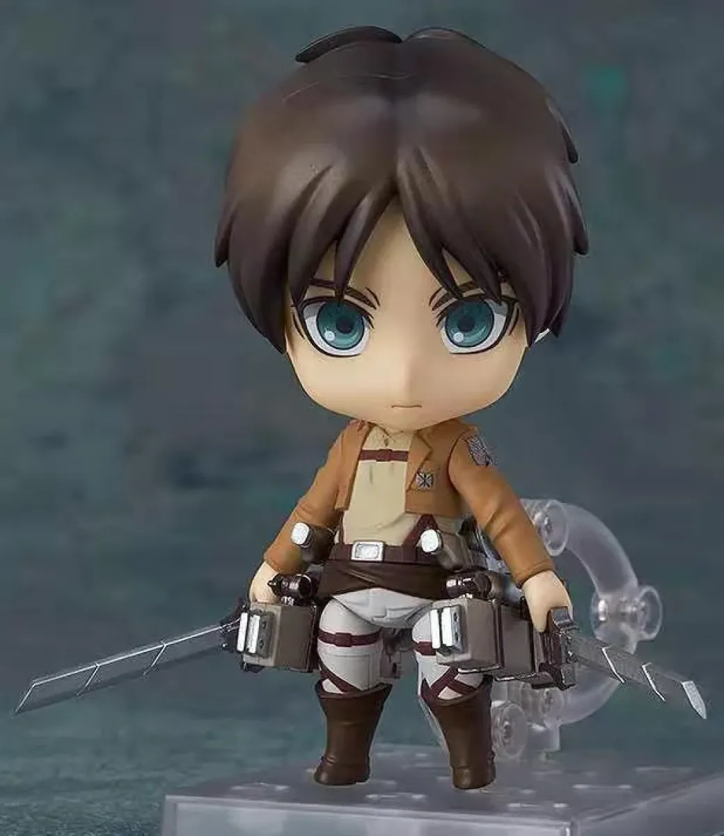 Eren Yeager & Mikasa Ackerman & Armin Arlert Clay Man - Attack on Titan Official Statue - Good Smile Company