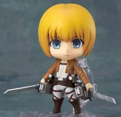 Eren Yeager & Mikasa Ackerman & Armin Arlert Clay Man - Attack on Titan Official Statue - Good Smile Company