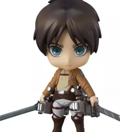 Eren Yeager & Mikasa Ackerman & Armin Arlert Clay Man - Attack on Titan Official Statue - Good Smile Company
