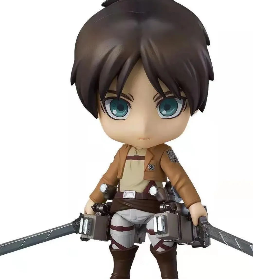 Eren Yeager & Mikasa Ackerman & Armin Arlert Clay Man - Attack on Titan Official Statue - Good Smile Company