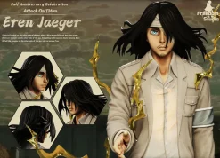 Eren Yeager, Declaration of War with LED - Attack on Titan Resin Statue - Freedom Studio